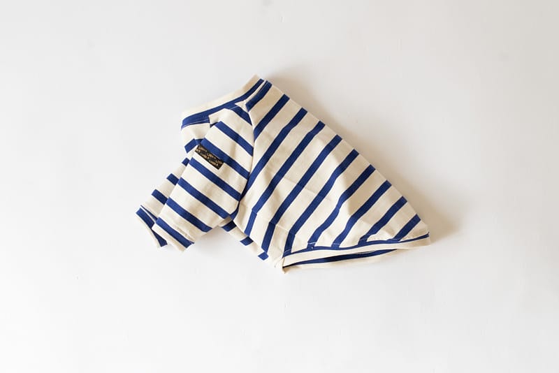 【LittleA】BORDER TEE【Blue*Ow】