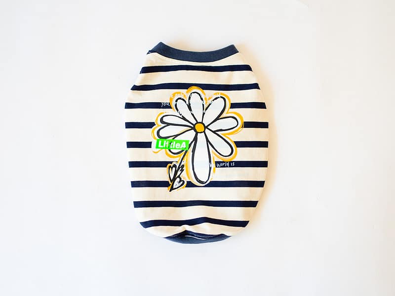 【LittleA】BIG A FLOWER TANKTOP for dog【Nav*Ow】