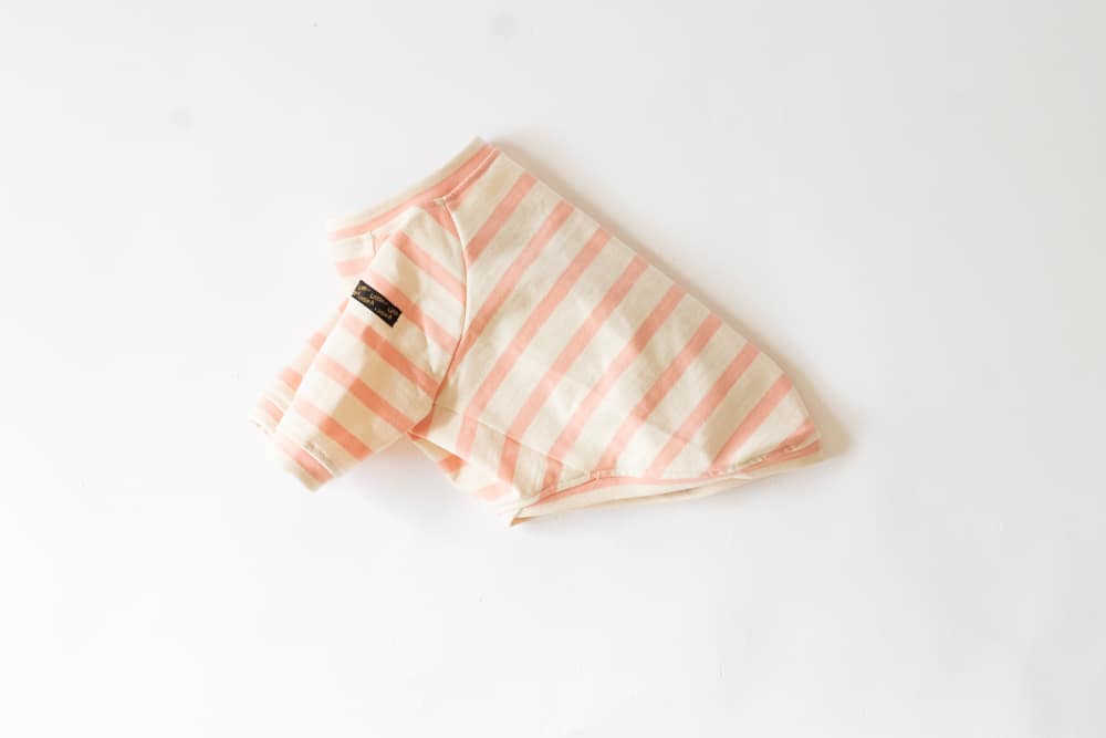 【LittleA】BORDER TEE【Pink*Ow】