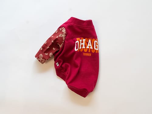 BANDANA sleeve TEE【RED】