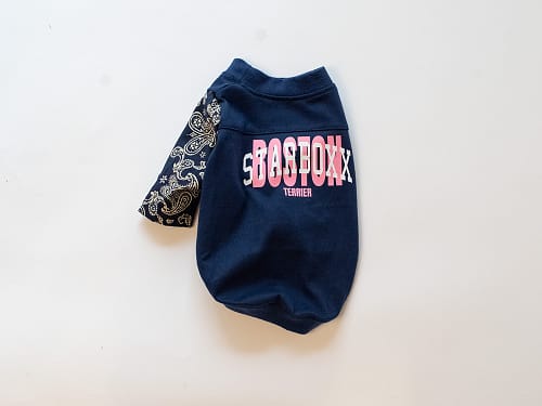 BANDANA sleeve TEE【NAV】